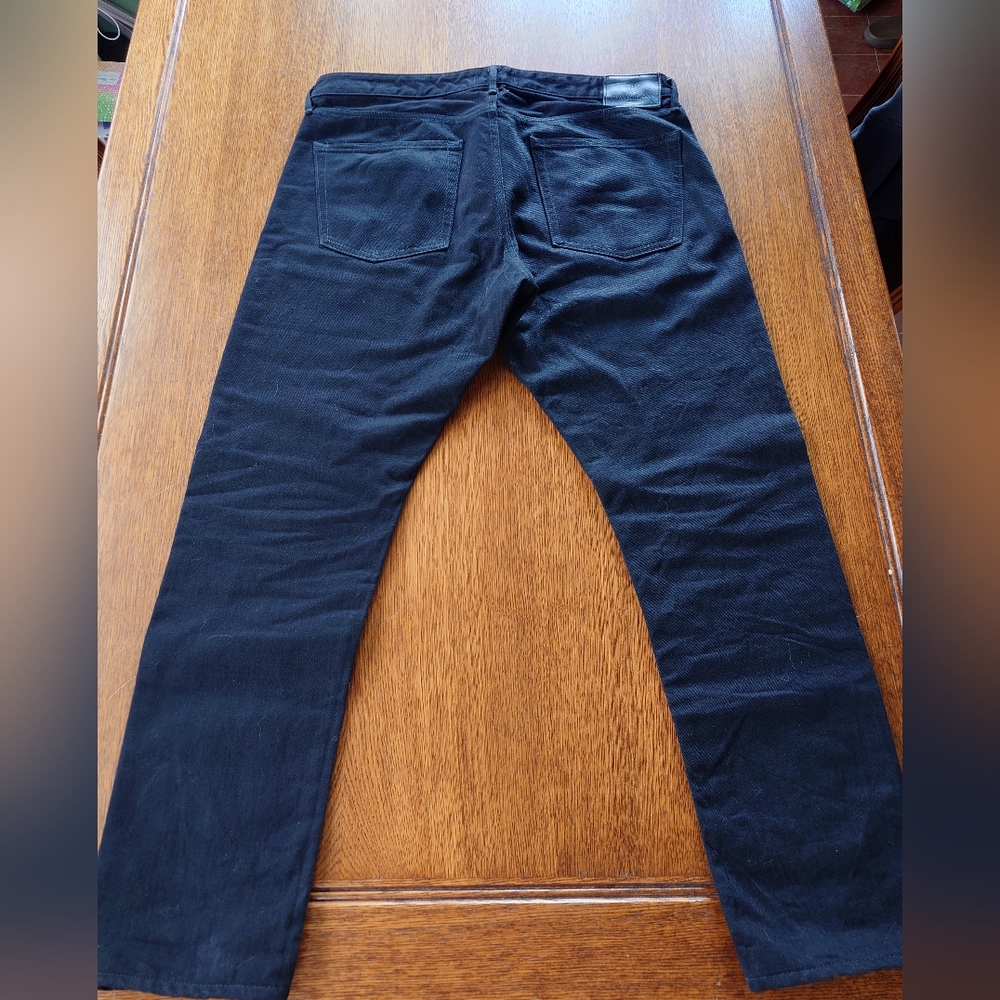 Black Japan Blue Jeans Size 36x29